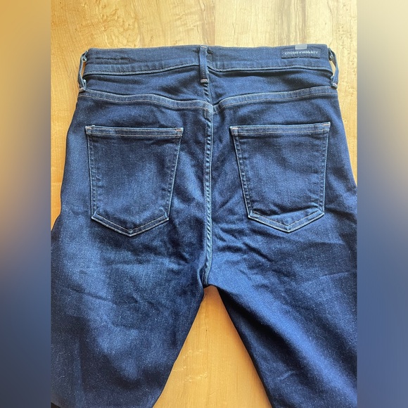 Citizens of Humanity Rocket Indigo Skinny dark wash denim Jean - Picture 4 of 6